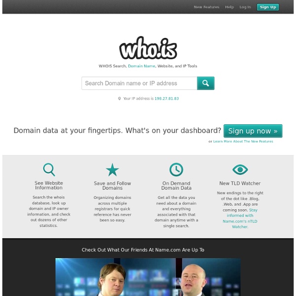 Whois Information